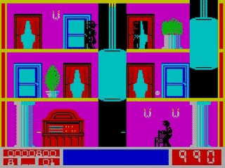 Mission Elevator screenshot 3 for ZX Spectrum